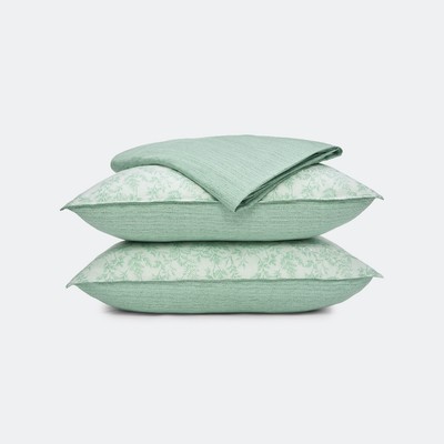 Bộ ga gối cao cấp Everon hiện đại sang trọng (Bộ ga chun: 1 ga chun+2 vỏ gối nằm - BST2025 Ever-on)