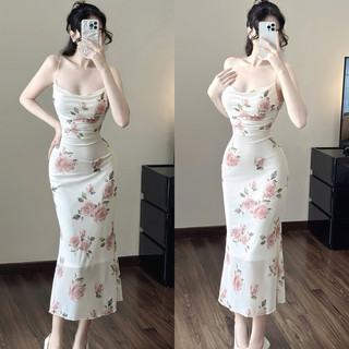 (HÀNG SẴN) Đầm body thun lưới đuôi cá