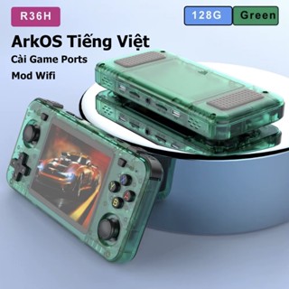  R36h phiên bản ngang của máy chơi game R36s huyền thoại cấu hình mạnh màn đẹp nút bấm tốt tốt nhất tầm giá. 