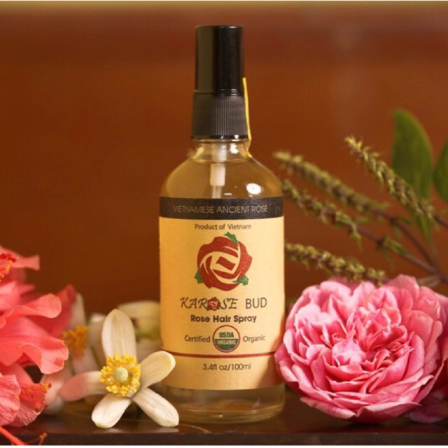[kèm quà tặng]Xịt dưỡng tóc KAROSE BUD 100ml, Mềm Tóc, Chống Rụng