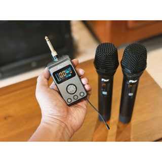 Micro Fox M2 (V3) Micro siêu đa năng không dây chip DSP cao cấp, đã tinh chỉnh âm thanh, tay Mic nâng cấp toàn diện