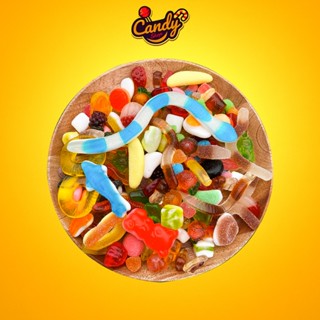 Kẹo Dẻo Mix Sẵn 45 Vị, Kẹo Dẻo Nhập Khẩu Châu Âu Hương Vị Trái Cây Tự Nhiên, Không Chảy Nước