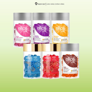 Serum Dưỡng Tóc Ellips Hair Vitamin Moroccan Oil  Japanese  50viên 30viên  