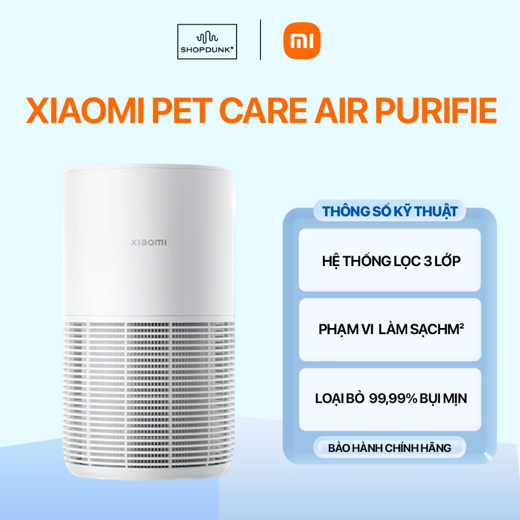 Máy lọc không khí Xiaomi Smart Pet Care Air Purifier Chính Hãng