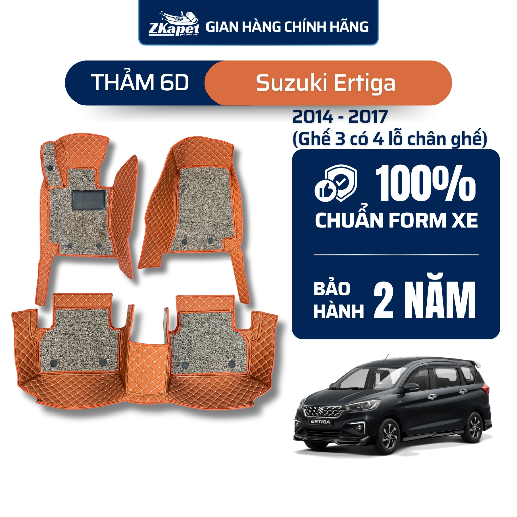 Thảm lót sàn ô tô 6D