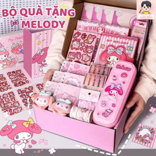  Hộp quà tặng đồ dùng học tập đầy đủ sang trọng nhỏ gọn  cho bé - Quà tặng sinh nhật văn phòng phẩm đáng yêu 