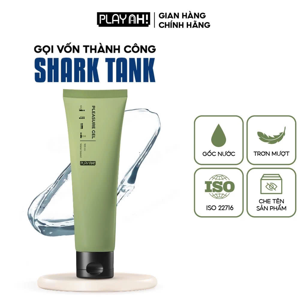  Gel Bôi Trơn PlayAh Gốc Nước Pleasure Gel 100ml 