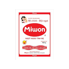 Combo 10 Gói Mì Chính Miwon 100 Gam – Gia Vị Tăng Vị Ngon Đậm Đà | Chính Hãng An Toàn