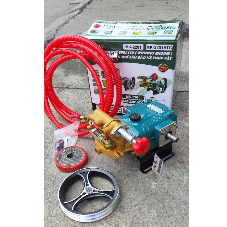 Đầu xịt áp lực 1.2-2.2kw MUSKITA Nhật bản - Bảo hành 12 tháng
