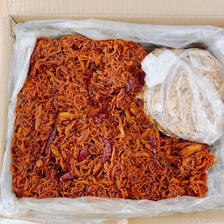 [ Xá Thùng 5KG ] Khô heo cháy tỏi haovosnack đồ ăn vặt ngon, rẻ, chất lượng