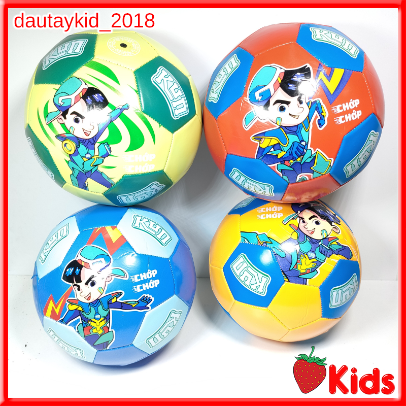 Bóng kun banh da kun bóng đá kun tặng kèm túi lưới và kim bơm bóng