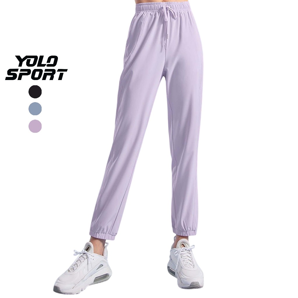 Quần Dài Jogger Nữ Thời Trang Năng Động Co Giãn 4 Chiều Lưng Thun Dễ Chịu Phom Đẹp Tôn Dáng Tập Gym 