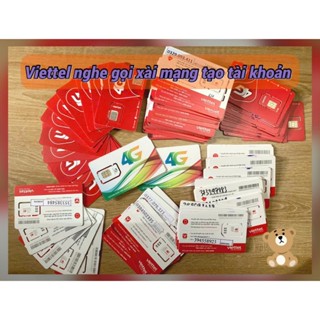 Sim VIETTEL 0đ giá rẻ nghe gọi xài mạng 