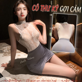  Váy Ngủ Cosplay Cô Thư Ký Gợi Cảm Đầm Ngủ Cosplay Nữ Thư Ký Quyến Rũ - LALA HONEY 
