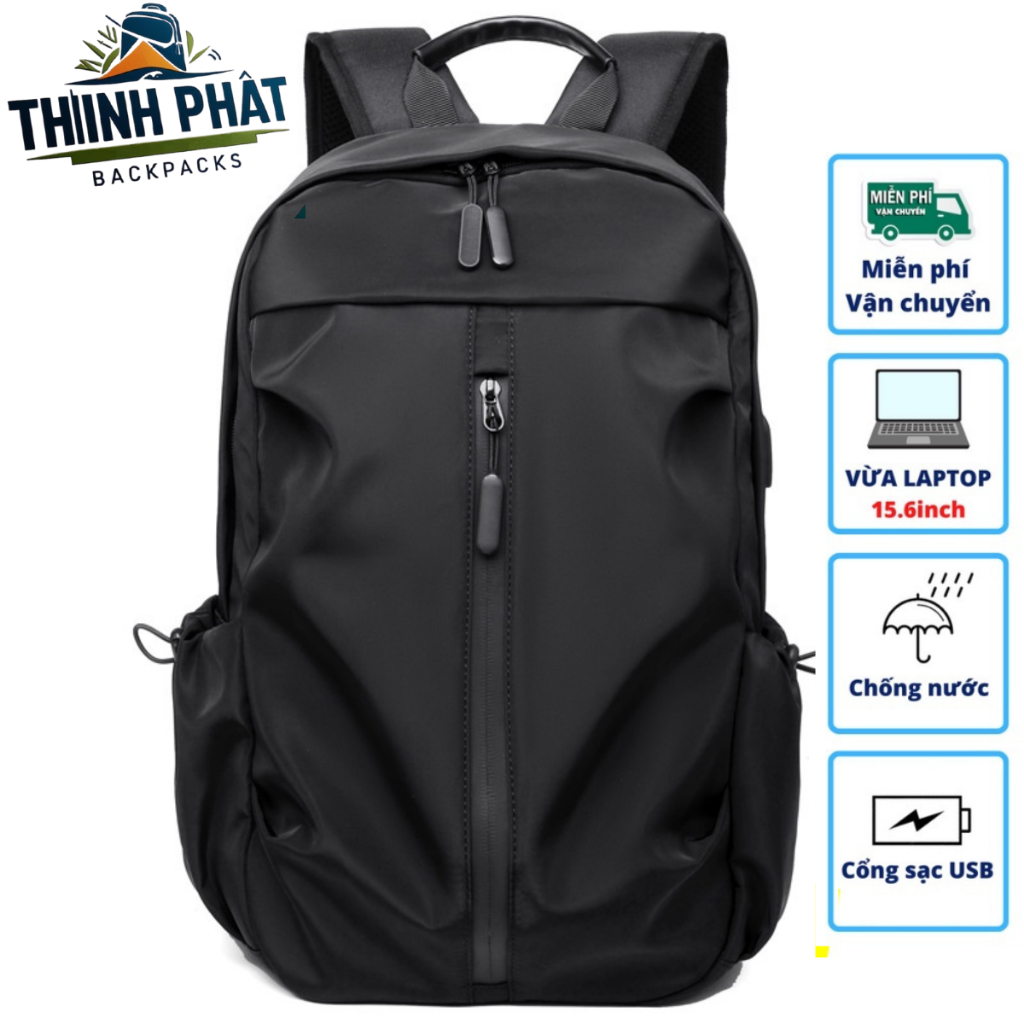 Balo Đi Học Nam Nữ Đựng Laptop 15.6 inch Nhỏ Gọn Chống Nước Chống Xước BL 3030