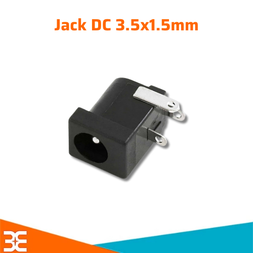 Jack DC 3.5x1.5mm - Cái chữ nhật