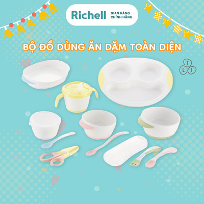 Bộ đồ dùng ăn dặm toàn diện RICHELL TLI | Baby