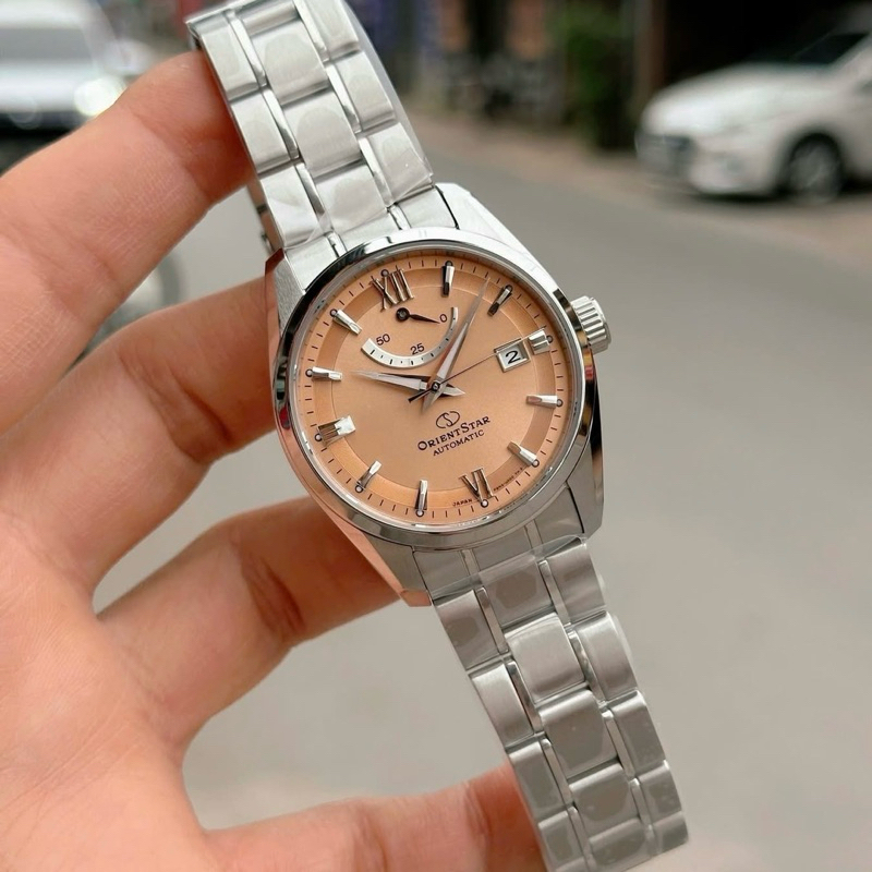 Đồng hồ nam dây thép Orient Star Automatic Mechanical Contemporary Standard RE-AU0108G00B