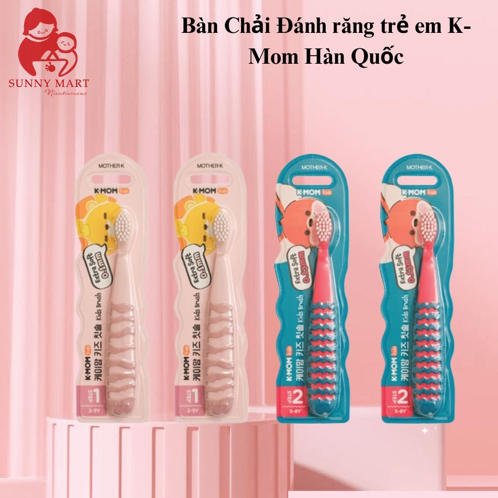Bàn Chải Đánh răng trẻ em K-Mom Hàn Quốc