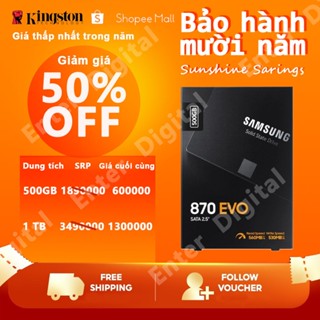 SSD Samsung 870 EVO 1TB Ổ cứng thể rắn bên trong SATA3 2.5 Máy tính để bàn bảo hành 5 năm