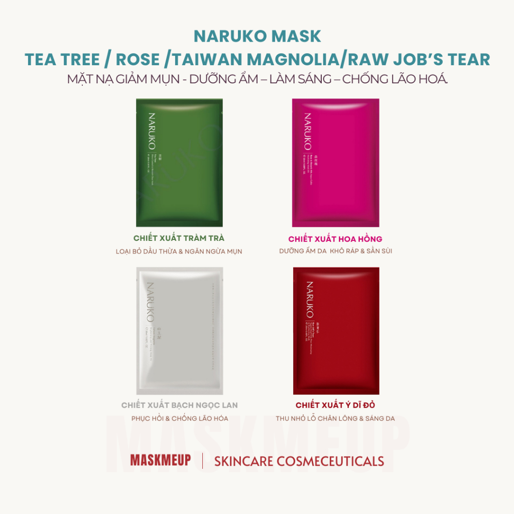 Mặt nạ giấy NARUKO