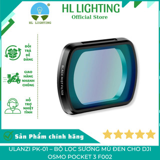 Ulanzi PK-01 Bộ Lọc Sương Mù Đen Cho DJI Osmo Pocket 3 – 22×16×2.1mm, 23±2g HL Lighting