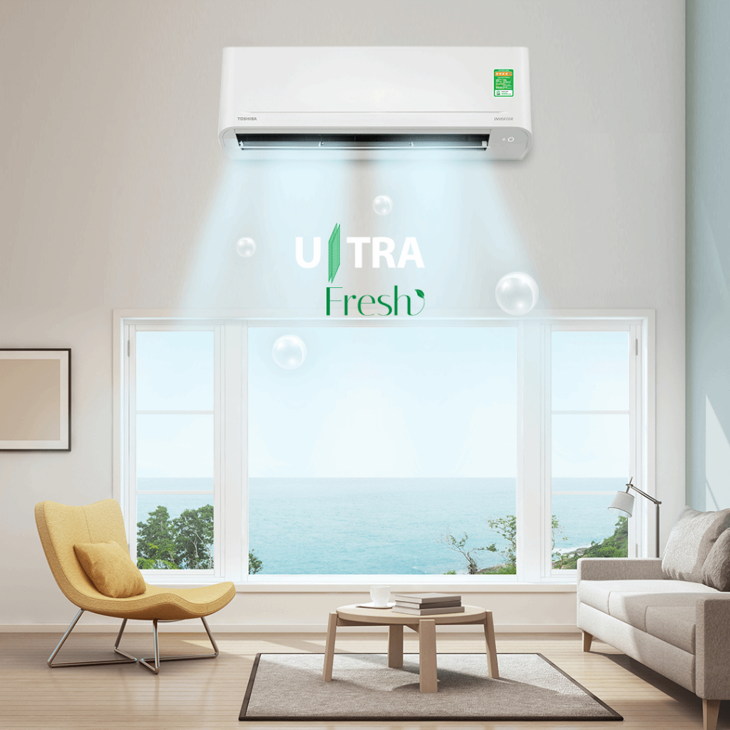Máy lạnh Toshiba Inverter 1.5 HP RAS-H13S5KCV2G-V 2025 - Thái Lan