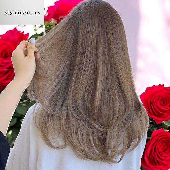 Thuốc nhuộm tóc màu nâu sữa
