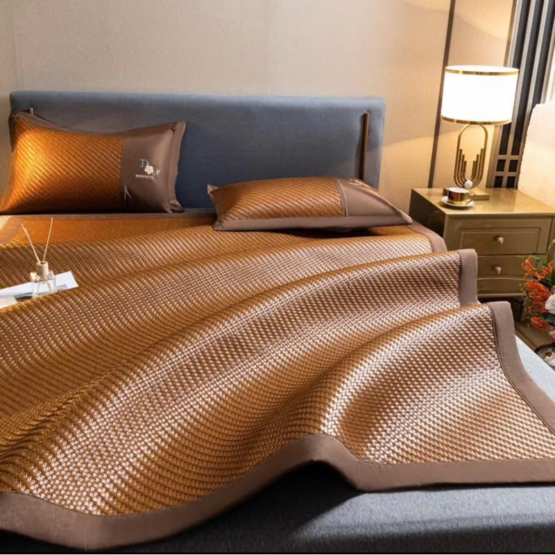 Chiếu Mây Lạnh Nhập Khẩu Cao Cấp, Chiếu Mây Mát Lạnh Ngay Từ Cái Chạm Đầu Tiên 1m5, 1m6x2m, 1m8x2m