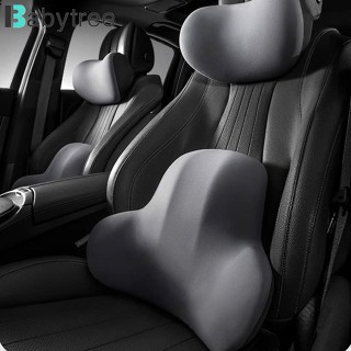 Gối tựa lưng BABYTREE đệm ghế nệm dựa văn phòng xe hơi chất caosu non siêu êm ái thoải mái ngày dài