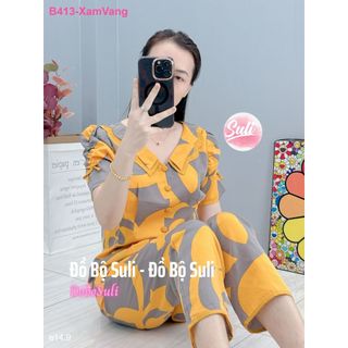 Bộ Dài Lụa Mango B468 B413 - Đồ Bộ Suli