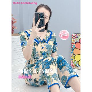 Bộ Dài Lụa Mango B468 B413 - Đồ Bộ Suli