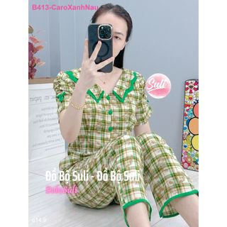 Bộ Dài Lụa Mango B468 B413 - Đồ Bộ Suli