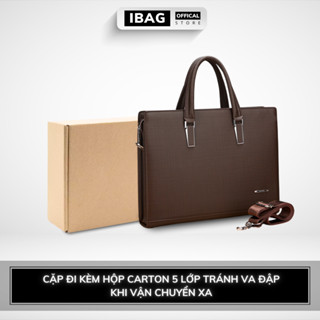 Cặp da công sở Cặp văn phòng Cao Cấp Gorchis Chất liệu Da PU cực bền Túi xách da công sở túi đựng laptop 14 inh- 𝑰𝑩𝑨𝑮