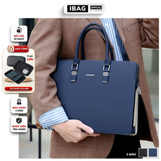 Cặp da công sở Cặp văn phòng Cao Cấp KQDAISHU Chất liệu Da PU cực bền Túi xách da công sở túi đựng laptop 15.6 inh- IBAG