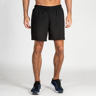Quần short thể thao cho nam tập gym fitness DECATHLON fst100 có túi đen 8506243