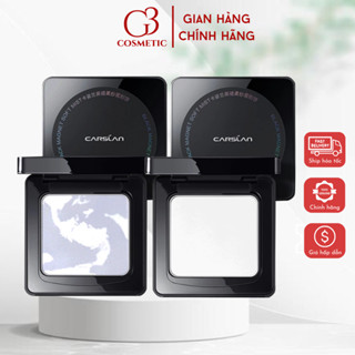 Phấn phủ phấn nén kiềm dầu CARSLAN lâu trôi kiềm dầu 24h che phủ tốt nhỏ gọn tiện lợi G3COSMETICS