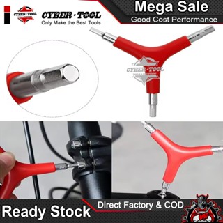  Cờ Lê Lục Giác Chữ Y 3 Chiều 4 5 6mm - Dụng Cụ Sửa Chữa Xe Đạp Chuyên Dụng 