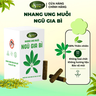 Nhang ung muỗi Ngũ Gia Bì Hương Đất Việt - Đuổi muỗi và côn trùng chỉ sau 30p, an toàn cho mọi người