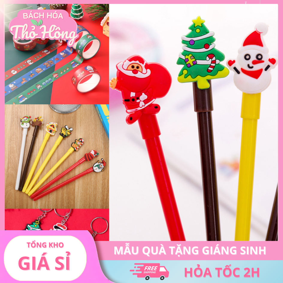 COMBO 1-10 quà tặng Noel Giáng sinh văn phòng phẩm phụ kiện siêu HOT