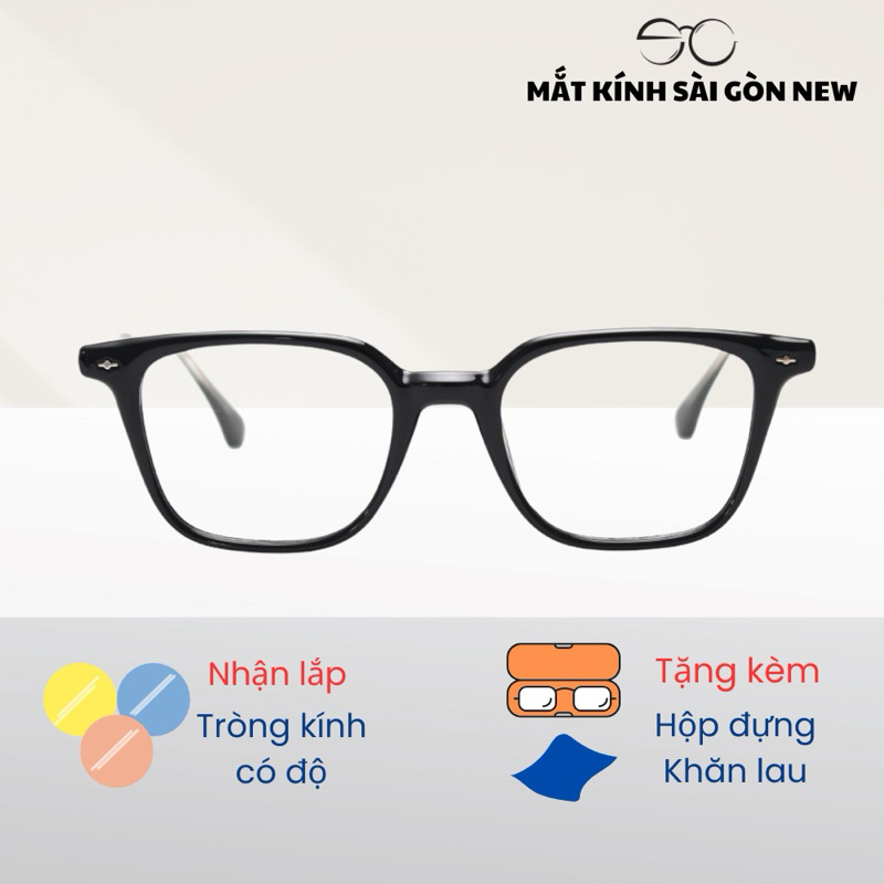 Kính cận Nhựa dẻo Lõi Kim loại Nam nữ Unisex SGNew 2316