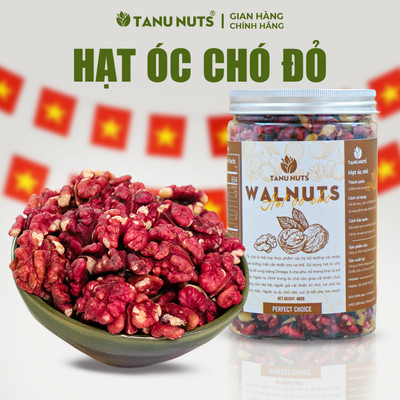 Hạt óc chó đỏ TANU NUTS, óc chó tách vỏ hạt dinh dưỡng cho bà bầu, bé.