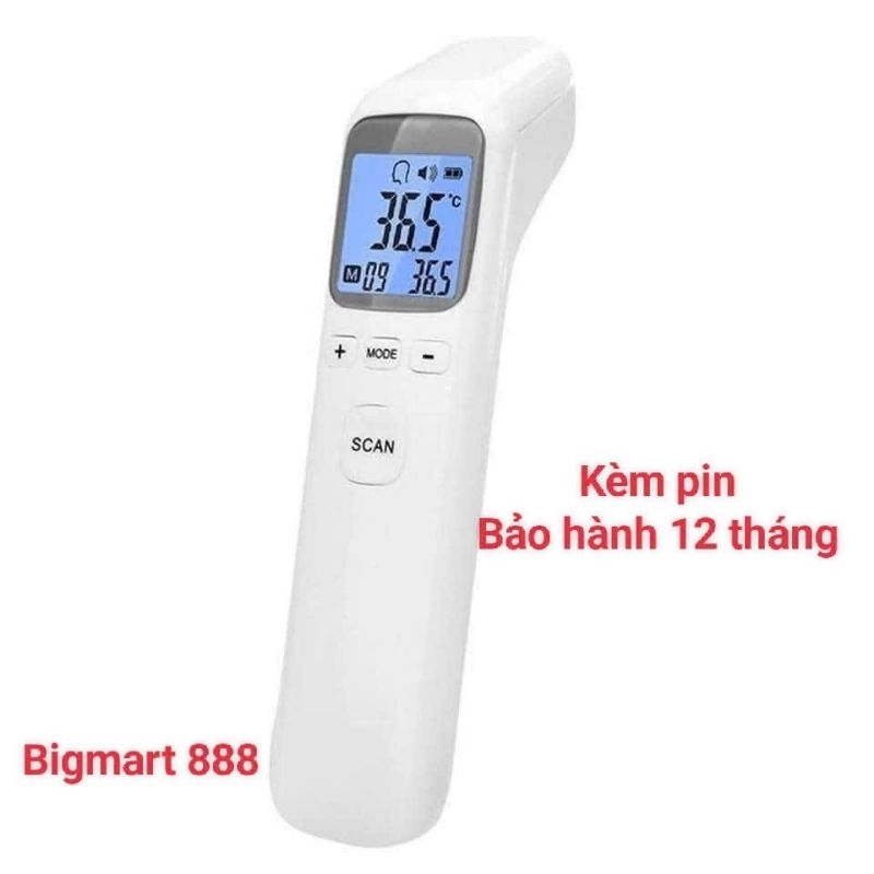 [BH 12T] Nhiệt kế hồng ngoại kỹ thuật số không tiếp xúc CK1803; HG02 Socare - Bản cao cấp, Thiết kế tinh tế