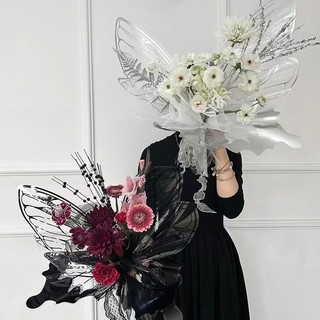 Giấy kiếng Cánh Bướm dùng gói Hoa.