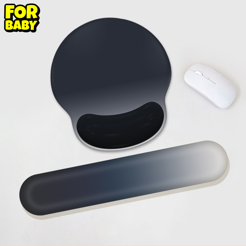 Lót chuột FORBABY kê tay bàn phím chất liệu cao su non mềm giúp chống mỏi tay khi làm việc
