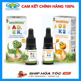 [Date 2027] WelKids D3K2 - Bổ sung vitamin D3 K2 cho trẻ sơ sinh & trẻ nhỏ