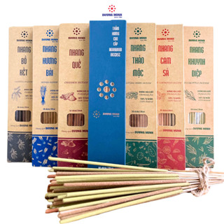 Nhang chung cư máy lạnh ít khói Dương Minh nhang sạch 100% thảo mộc tự nhiên không hương liệu hóa chất
