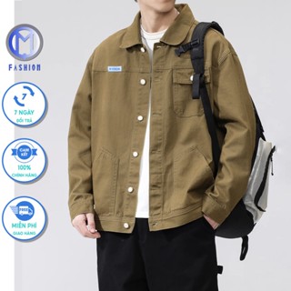 Áo khoác kaki Nam thu đông form rộng cao cấp M FASHION phong cách Hàn quốc