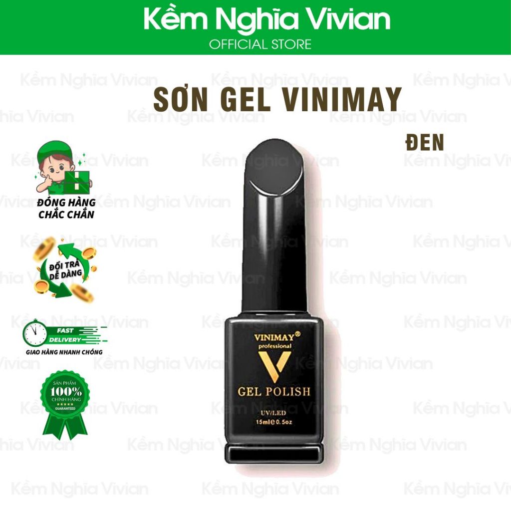 Sơn gel Vinimay (màu trắng/đen) - SO1706/SO1707