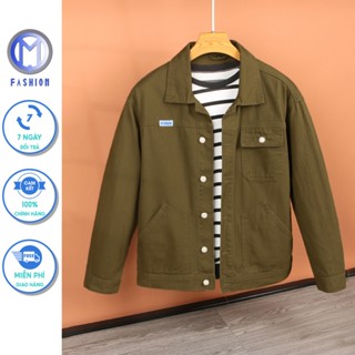  Áo khoác nam boy phố form rộng kaki cao cấp M Fashion chống nắng đi phượt phong cách hàn quốc 